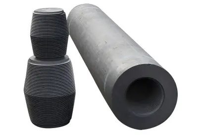 Anti-Oxidation Uhp Graphite Electrode With 4tpl Nipples For Eaf